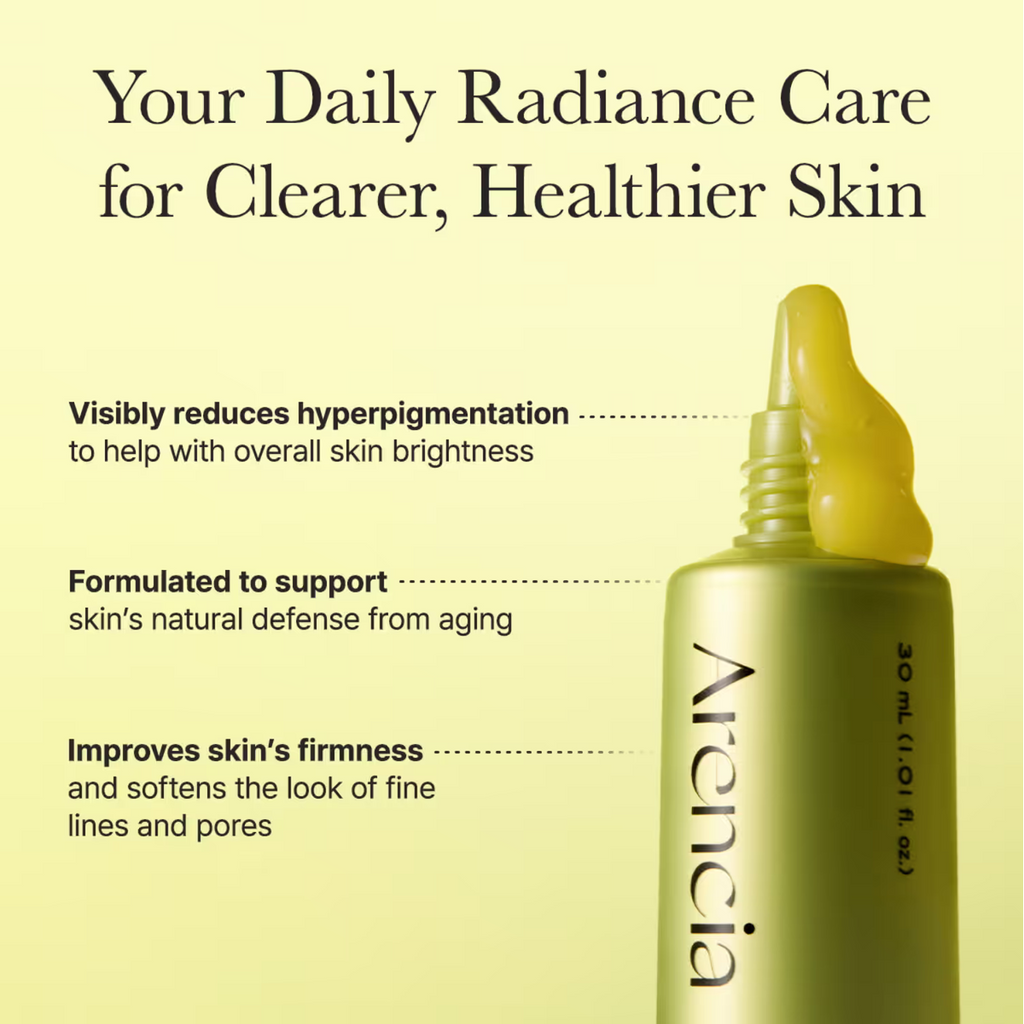 Arencia Vitamin C Booster Shot Serum with 5% Dual Vitamin C + Glutathione For Dark Spot Care