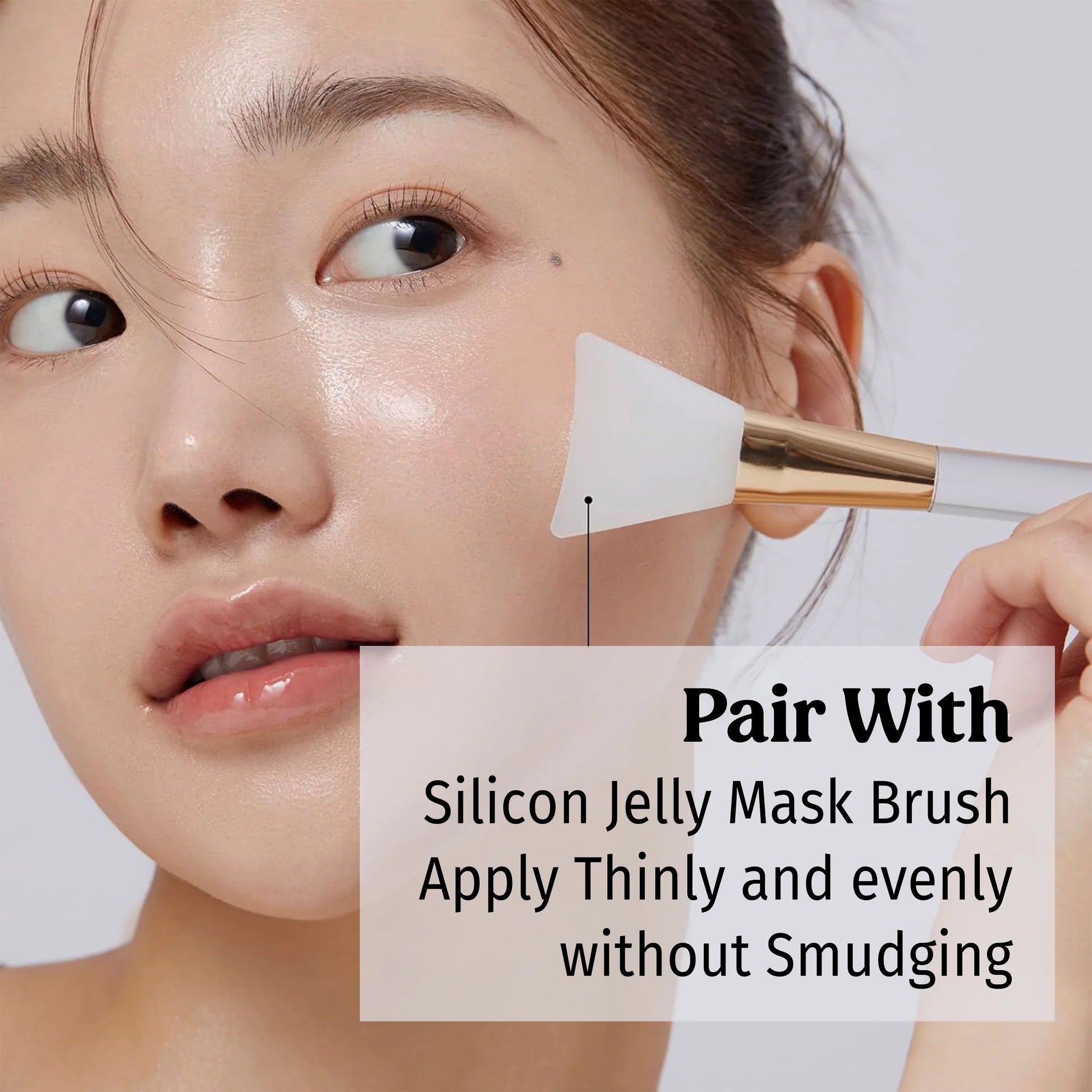 Silicone Face Mask Brush (Pack of 1) – Hygienic & Smooth Applicator for Every Kind Of Mask | Easy Clean & Product-Saving