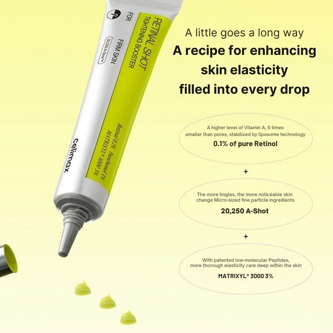 Celimax The Vita-A Retinal Shot Tightening Booster, For Anti-Aging, Dark Spots & Wrinkles