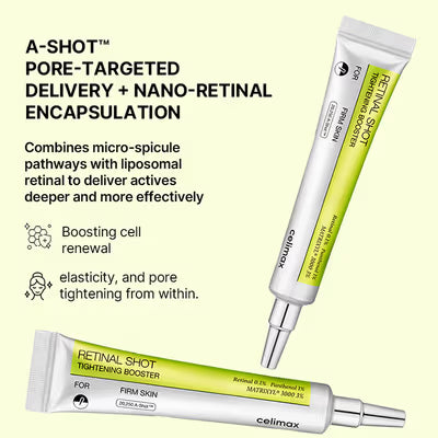 Celimax The Vita-A Retinal Shot Tightening Booster, For Anti-Aging, Dark Spots & Wrinkles