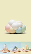 Cloud Bubble Foam for Softness