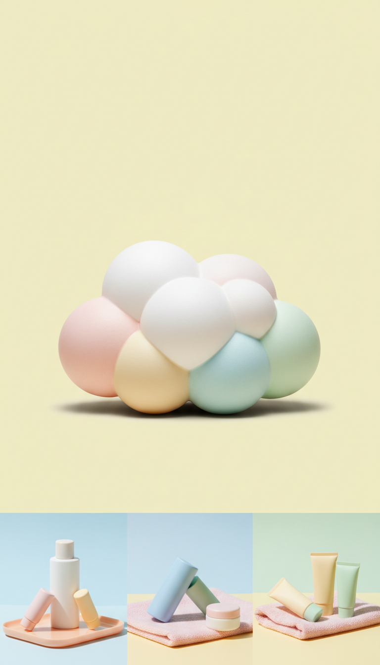 Cloud Bubble Foam for Softness