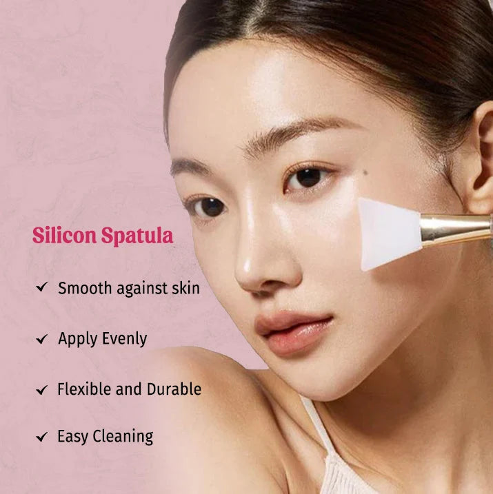 Silicone Face Mask Brush (Pack of 1) – Hygienic & Smooth Applicator for Every Kind Of Mask | Easy Clean & Product-Saving